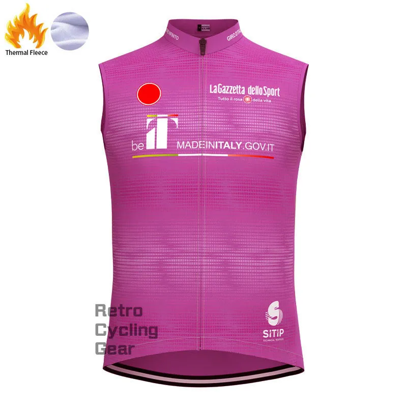 2022 Tour de Italy Fleece Cycling Vest