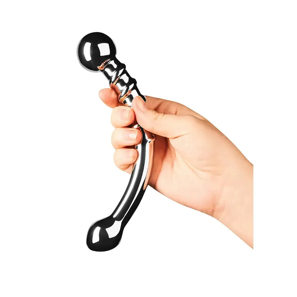 8-inch Le Wand Stainless Steel Large Metal Dildo