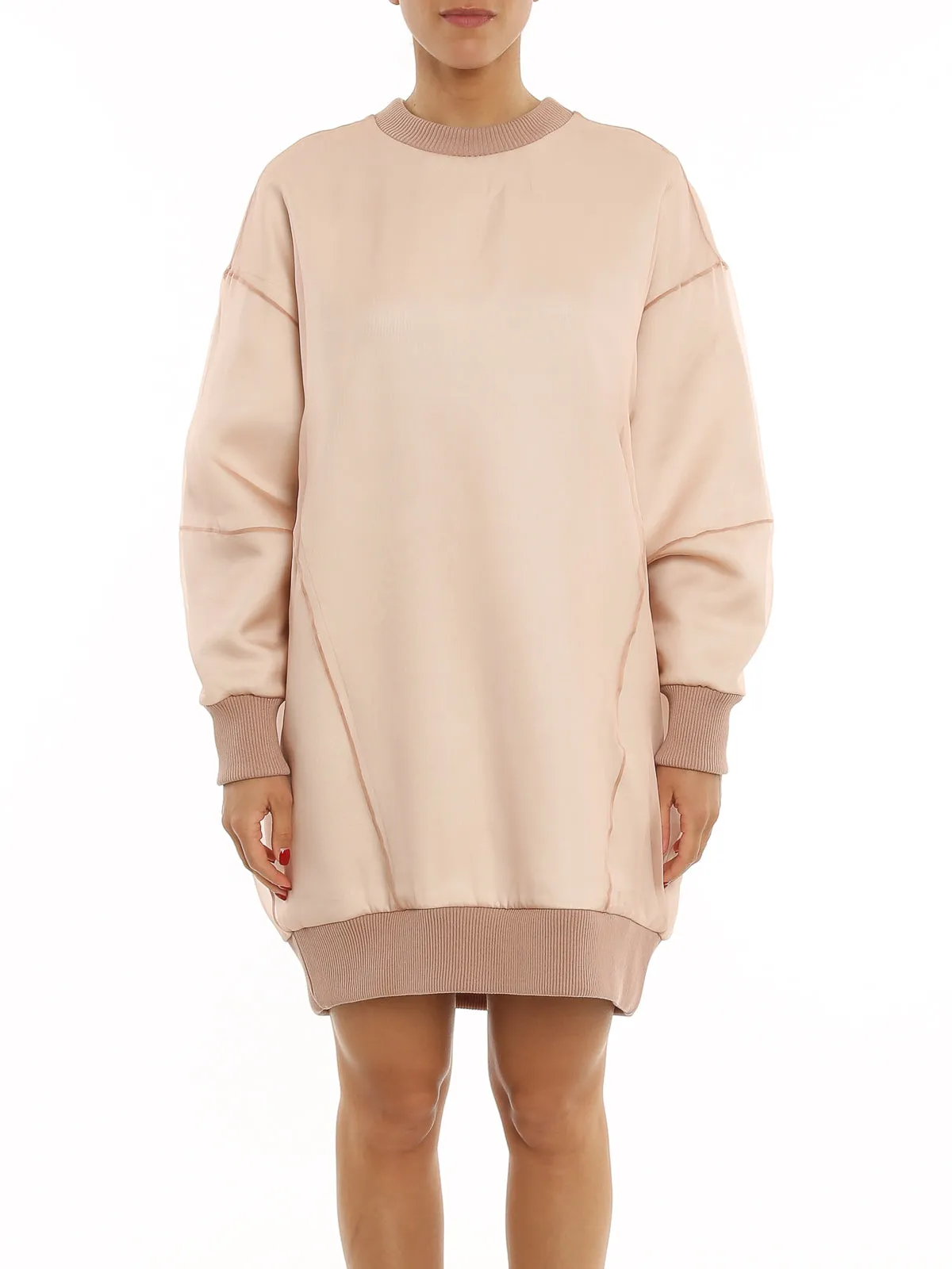 Alexander McQueen Long-Sleeved Crewneck Jumper Dress