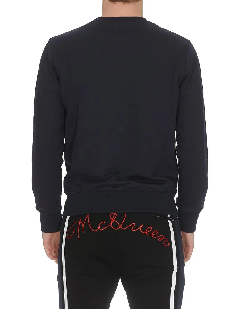 Alexander McQueen Patch Detail Crewneck Jumper