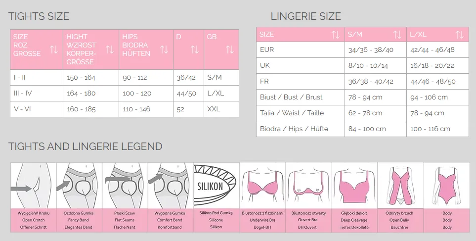 Amour Olivia Latex Strip Panty Tights *NEW*