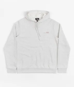 A.P.C. Item Hoodie - Heathered Ecru