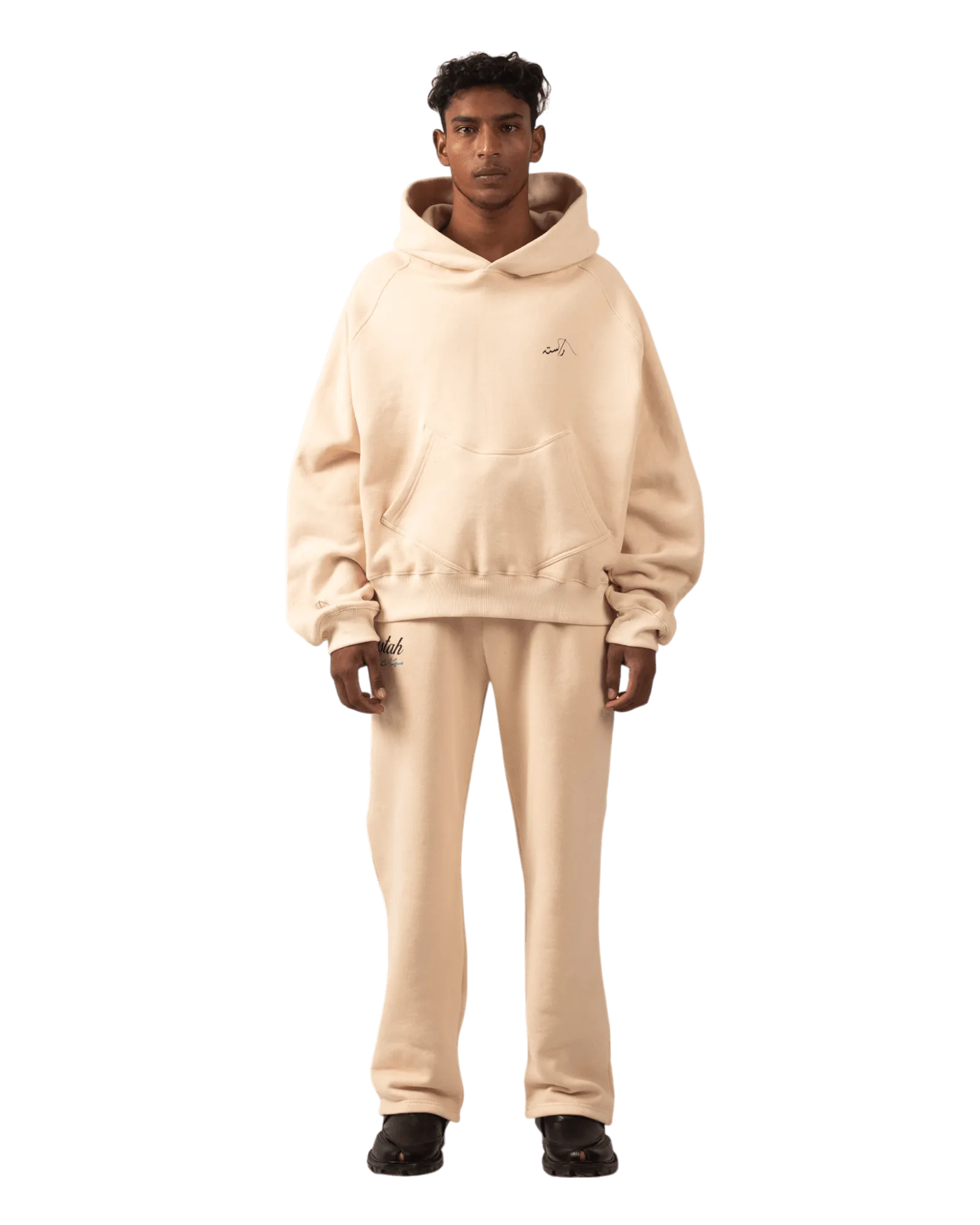BEIGE MADE IN PAK HOODIE (V4)