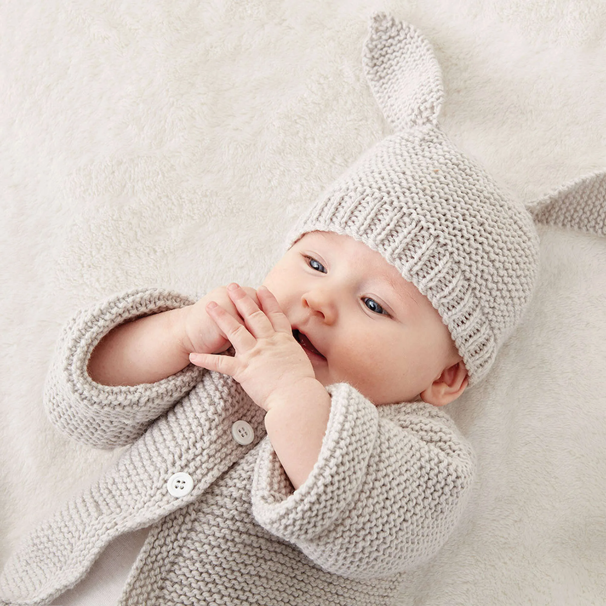 Bernat Knit Baby Jacket Set