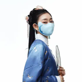 Breathable Sunscreen Face Mask UPF50  Hanfu Accessories