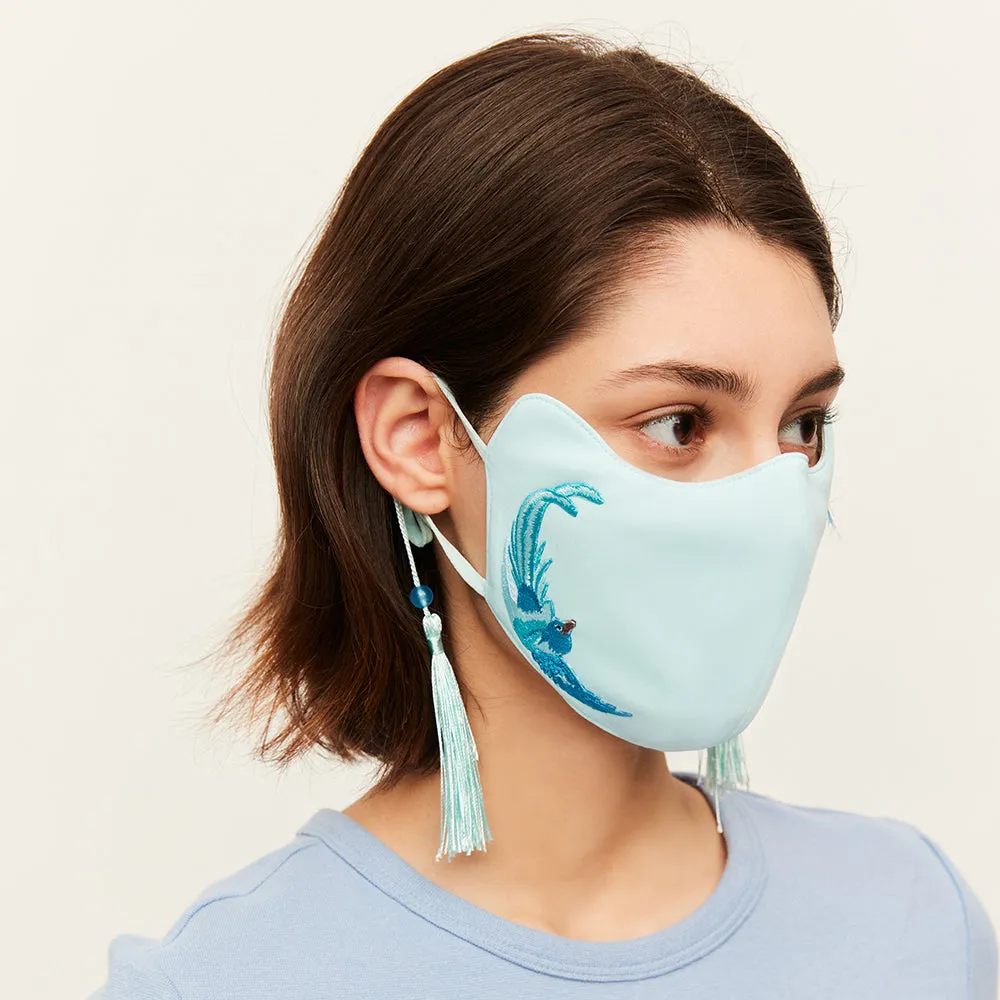Breathable Sunscreen Face Mask UPF50  Hanfu Accessories
