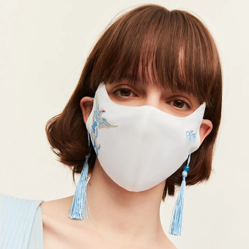 Breathable Sunscreen Face Mask UPF50  Hanfu Accessories