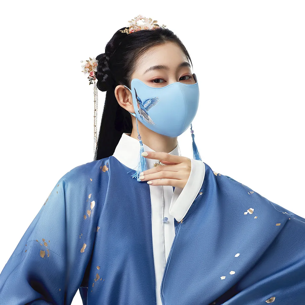 Breathable Sunscreen Face Mask UPF50  Hanfu Accessories