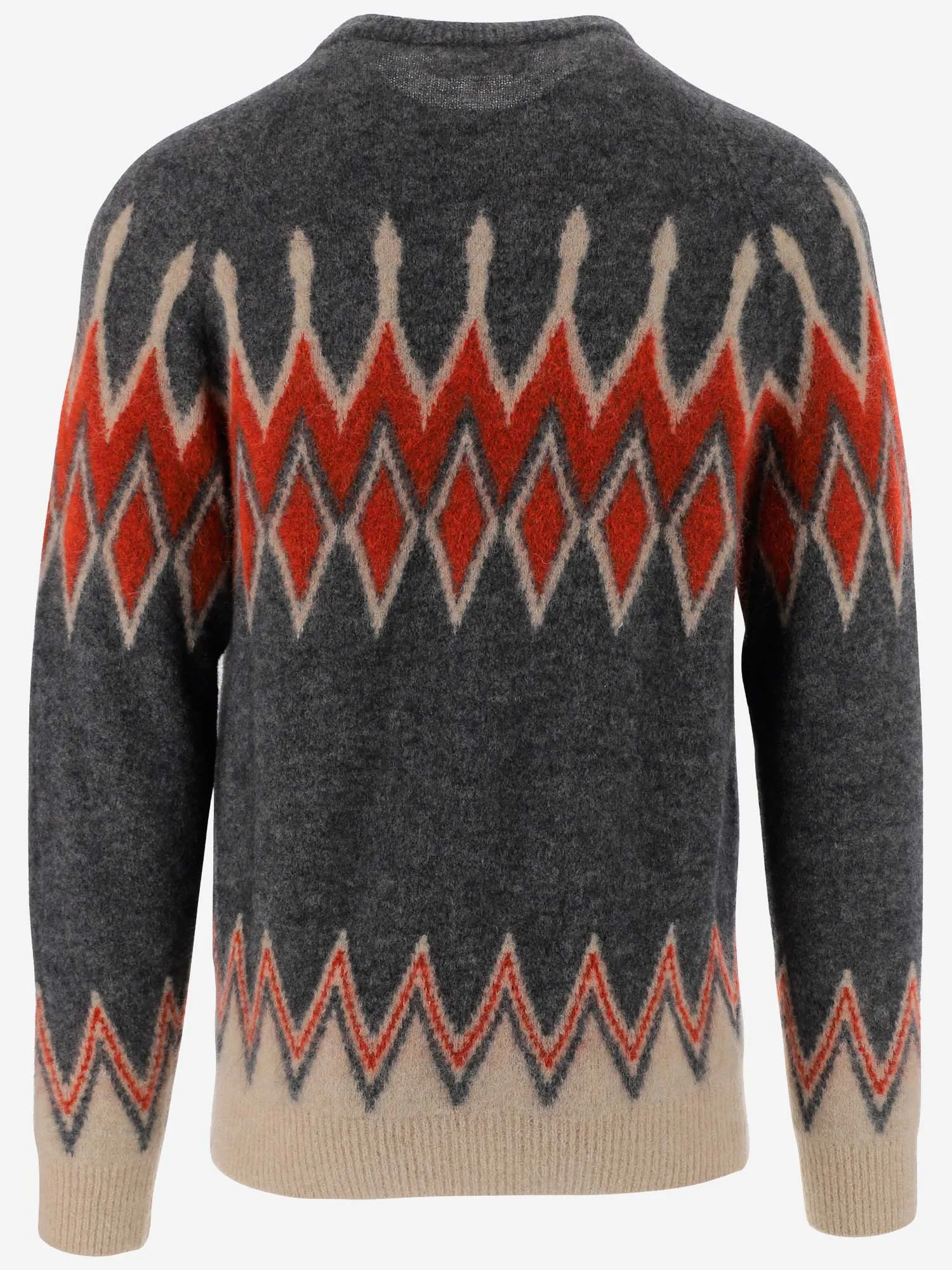Brunello Cucinelli Fair Isle Intarsia Crewneck Jumper