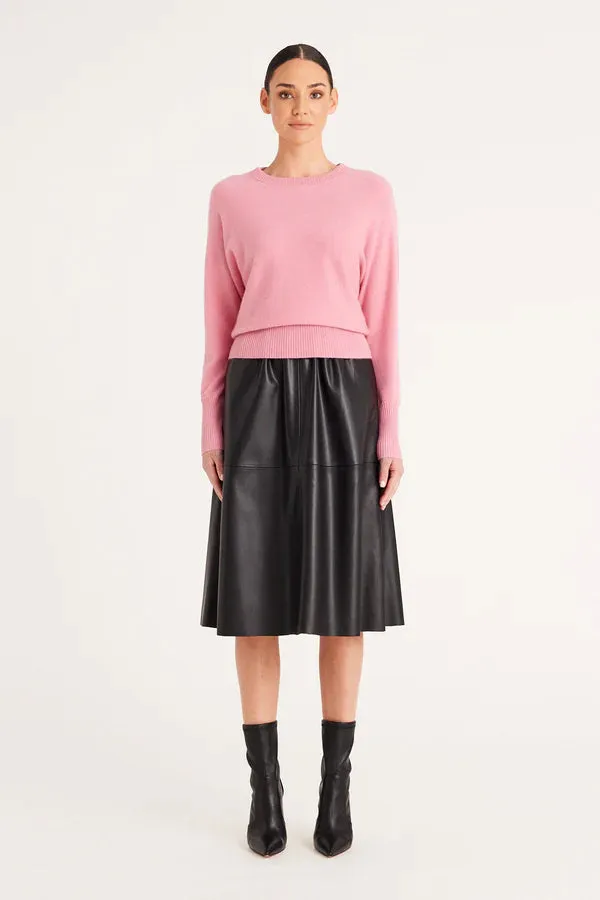 CASHMERE BATWING JUMPER | Rose