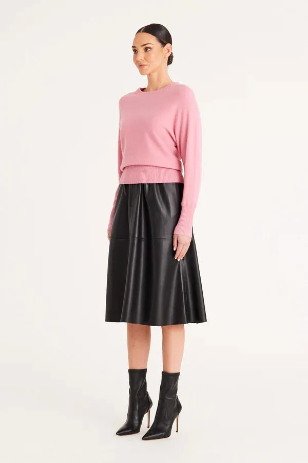CASHMERE BATWING JUMPER | Rose