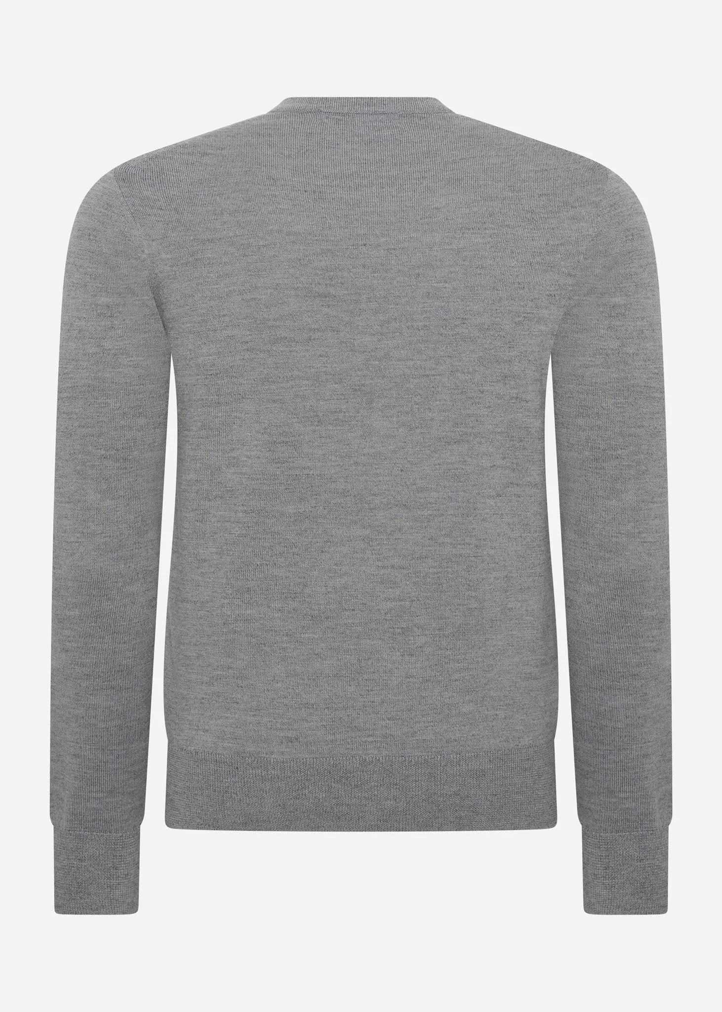 Classic crew neck jumper - grey marl