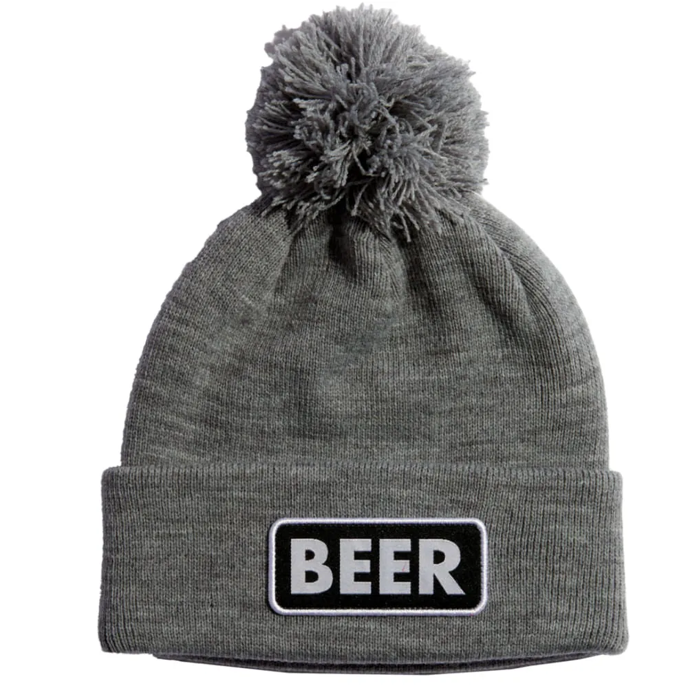 Coal Vice Pom Beanie