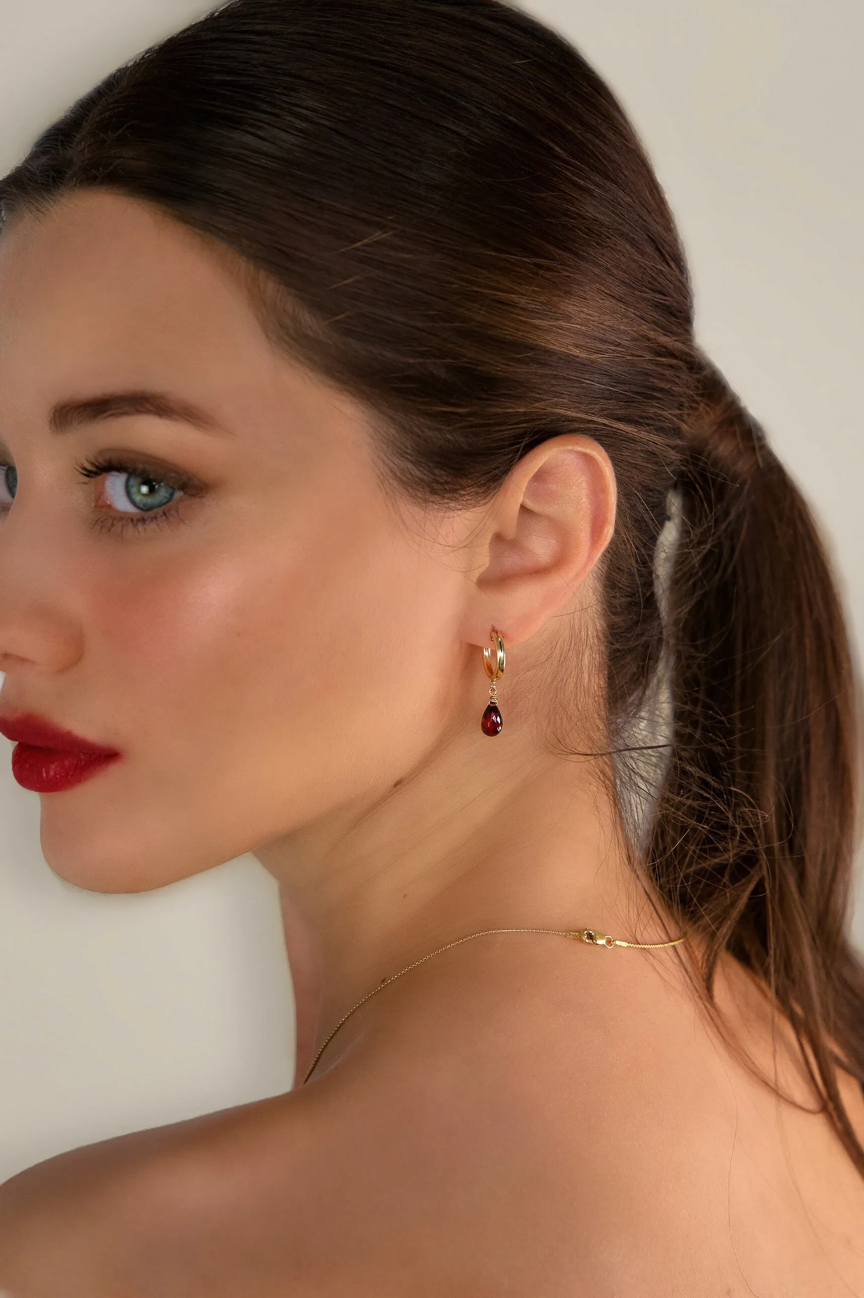 Colette Garnet Necklace
