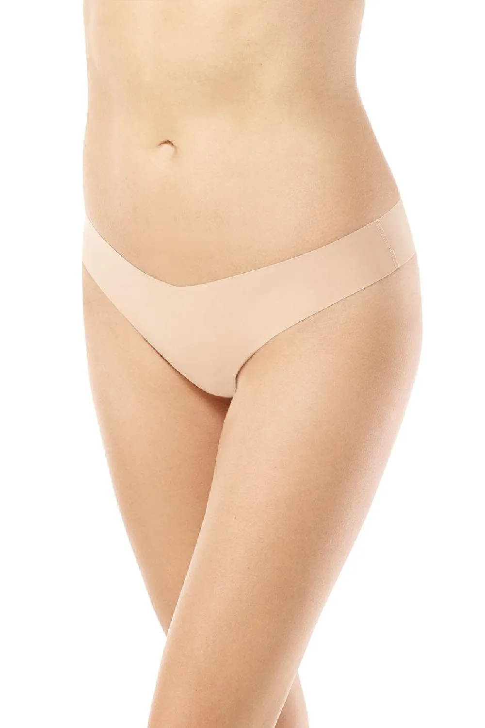 Commando Classic Solid Thong, Beige (CT01)