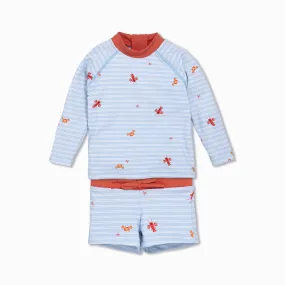 Crab Swim Vest & Shorts Set