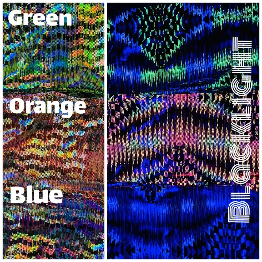 Dazzle Green: UV Blacklight Reactive Men's Holographic Flared Pants - Trippy Tribal Print Bell Bottoms