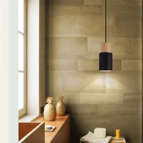Designer Nordic Wooden Base Hanging Light