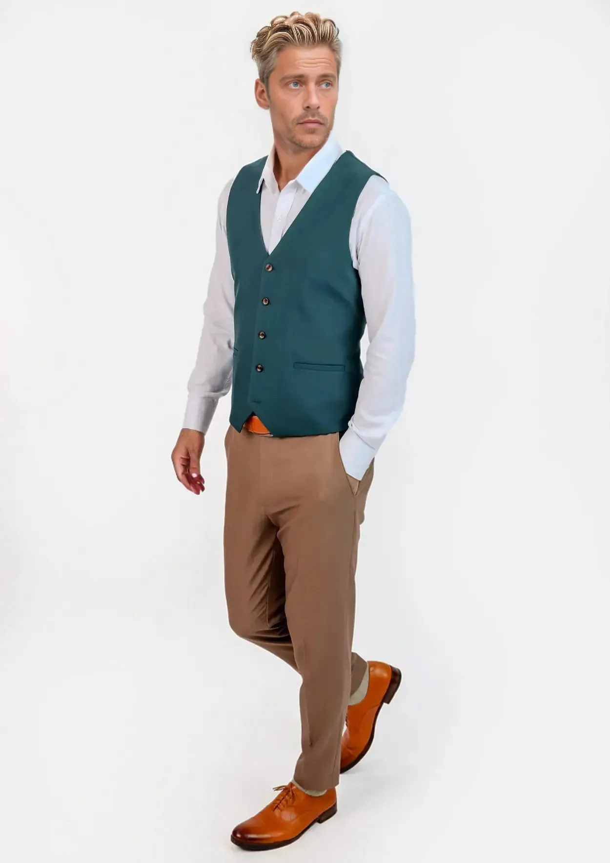 Diamantia Teal Vest
