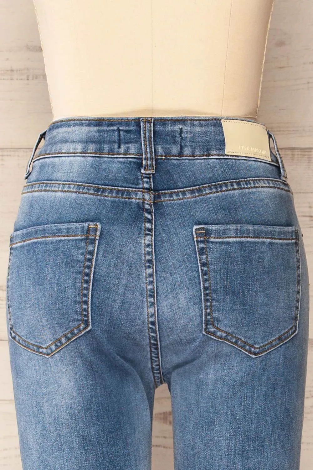 Eggjestolen | High-Waisted Flared Leg Jeans