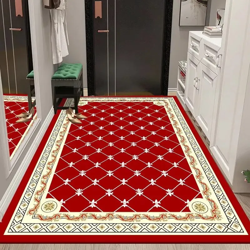 Elena Modern Luxury Abstract Rug Carpet Non-Slip Floor Mat.