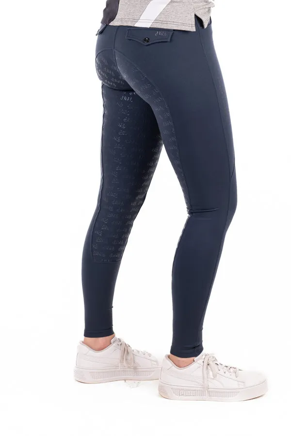 Equestrian Collection - EQ102 Navy Compression Breeches
