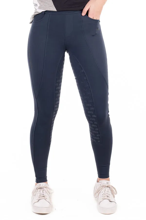 Equestrian Collection - EQ102 Navy Compression Breeches