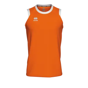 ERREA DAYTON BASKETBALL VEST ORANGE WHITE