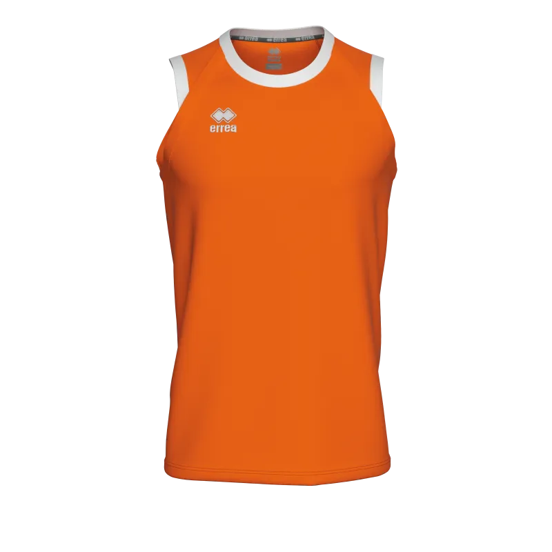 ERREA DAYTON BASKETBALL VEST ORANGE WHITE