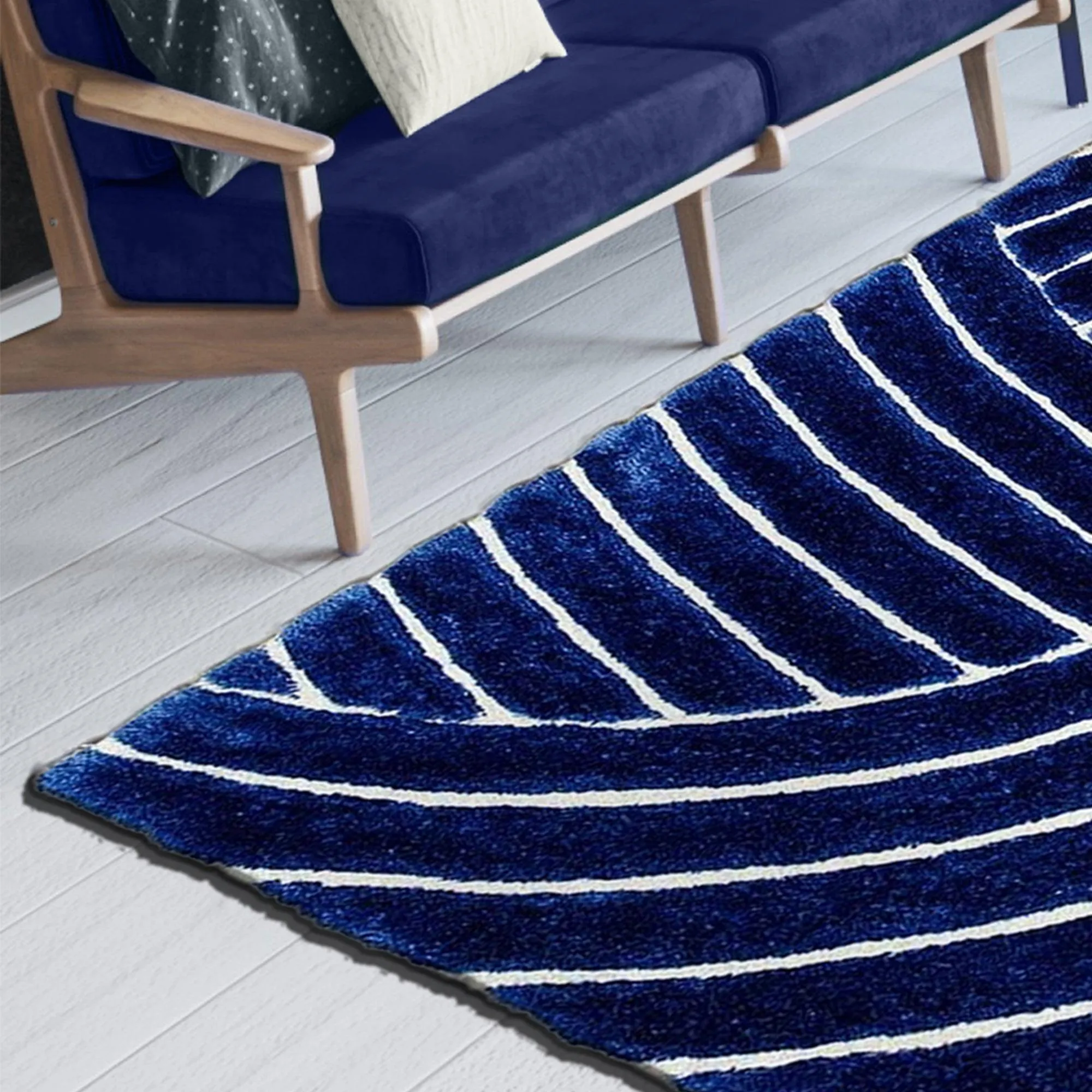 Farookht Shag Area Rugs for Living Room, Shaggy Floor Carpet for Bedroom, Girls Carpets, Kids Home Decor Rugs, Cute Luxury Non-Slip, F-SH-001