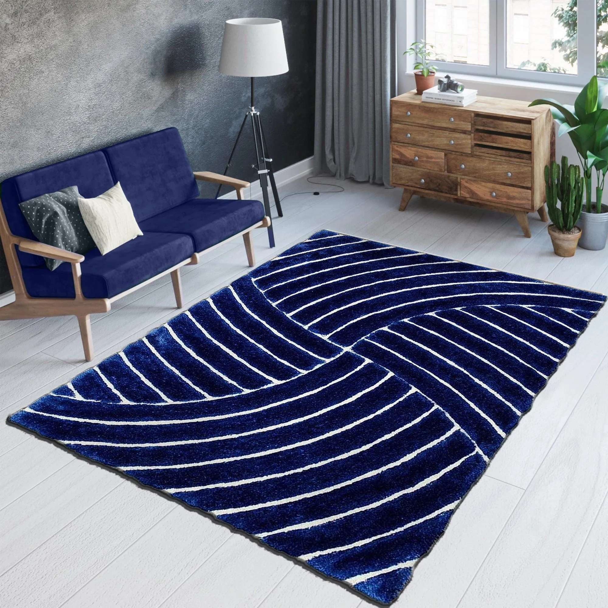 Farookht Shag Area Rugs for Living Room, Shaggy Floor Carpet for Bedroom, Girls Carpets, Kids Home Decor Rugs, Cute Luxury Non-Slip, F-SH-001