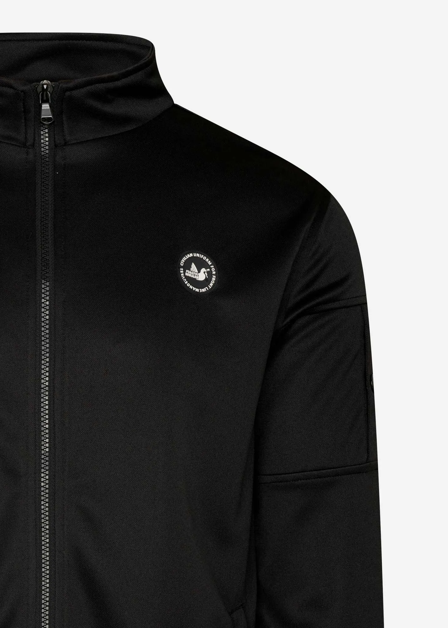 Fury track top - black
