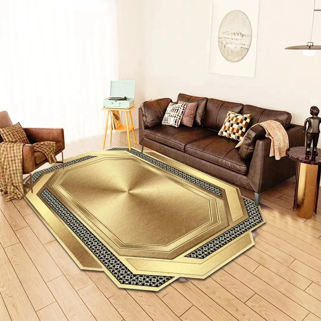 Gabriella Luxury Modetrn Ornament Carpet Non-Slip Floor Mat Rug Carpe