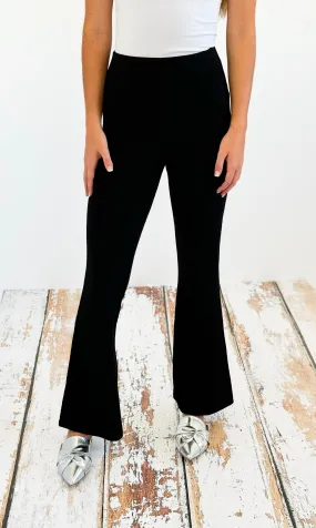 Glam Flared Pants - Black