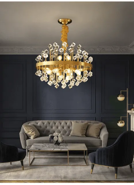 Greta - Luxury modern crystal chandelier