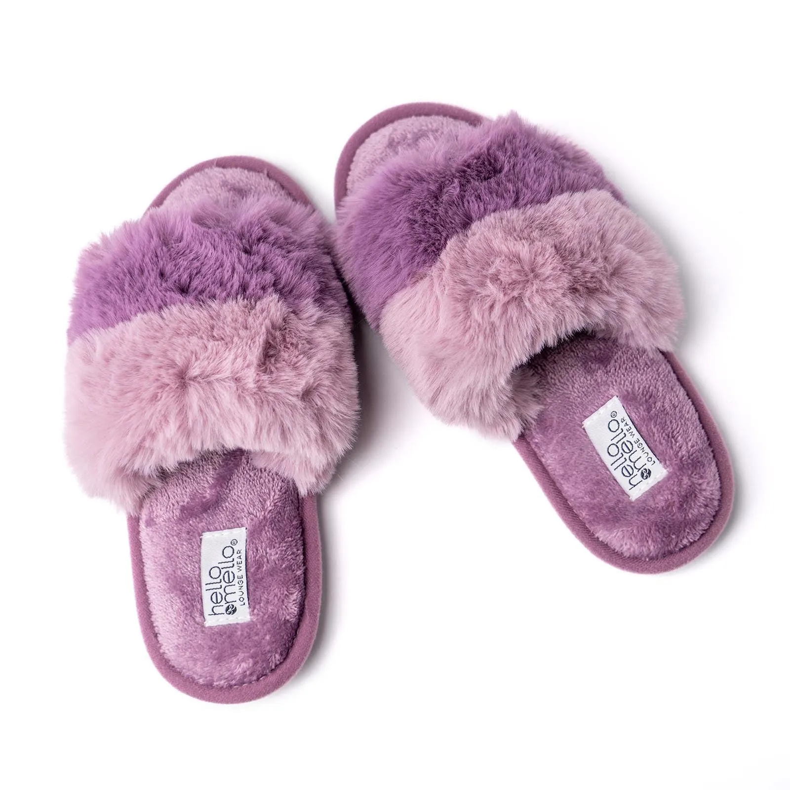 Hello Mello Cotton Candy Puff Slippers- 3 Colors!
