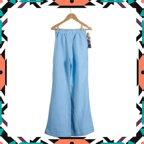 Hemp Slit Open Pants