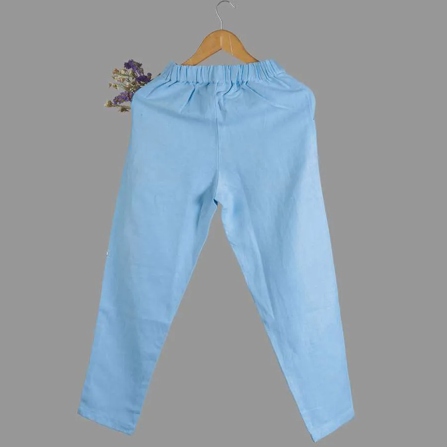 Hemp Slit Open Pants
