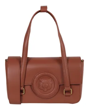 Just Cavalli Monochromatic Logo Small Shoulder Bag