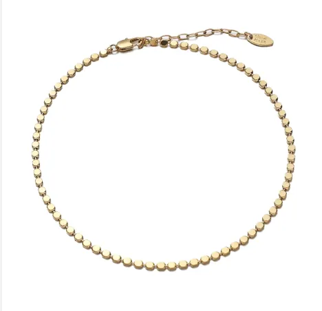 KADIA | 14K Gold Choker Necklace | 12.5 inches and fits XXS to M
