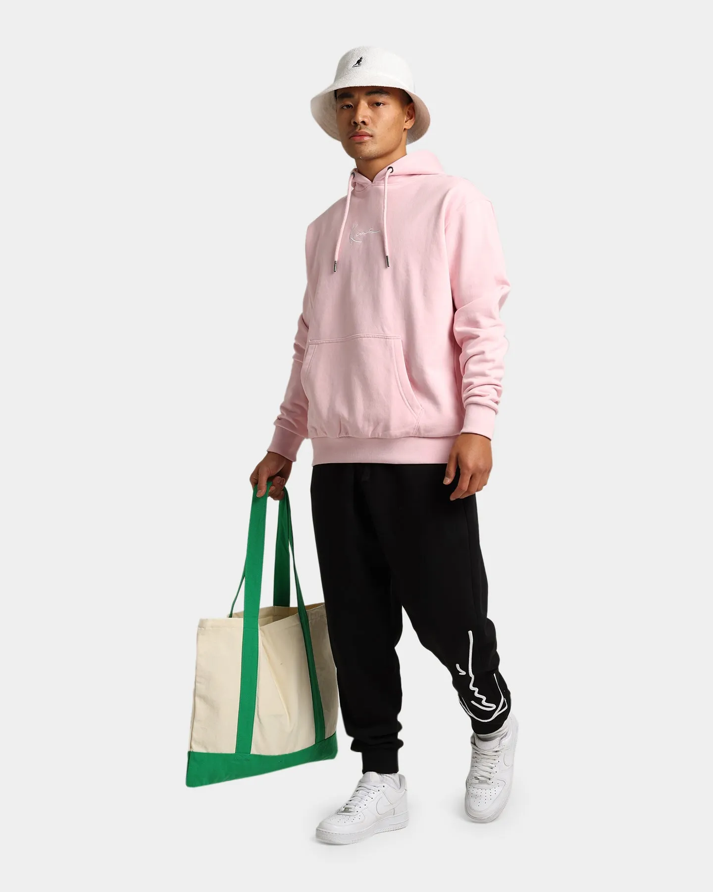 Karl Kani Small Signature Hoodie Rose