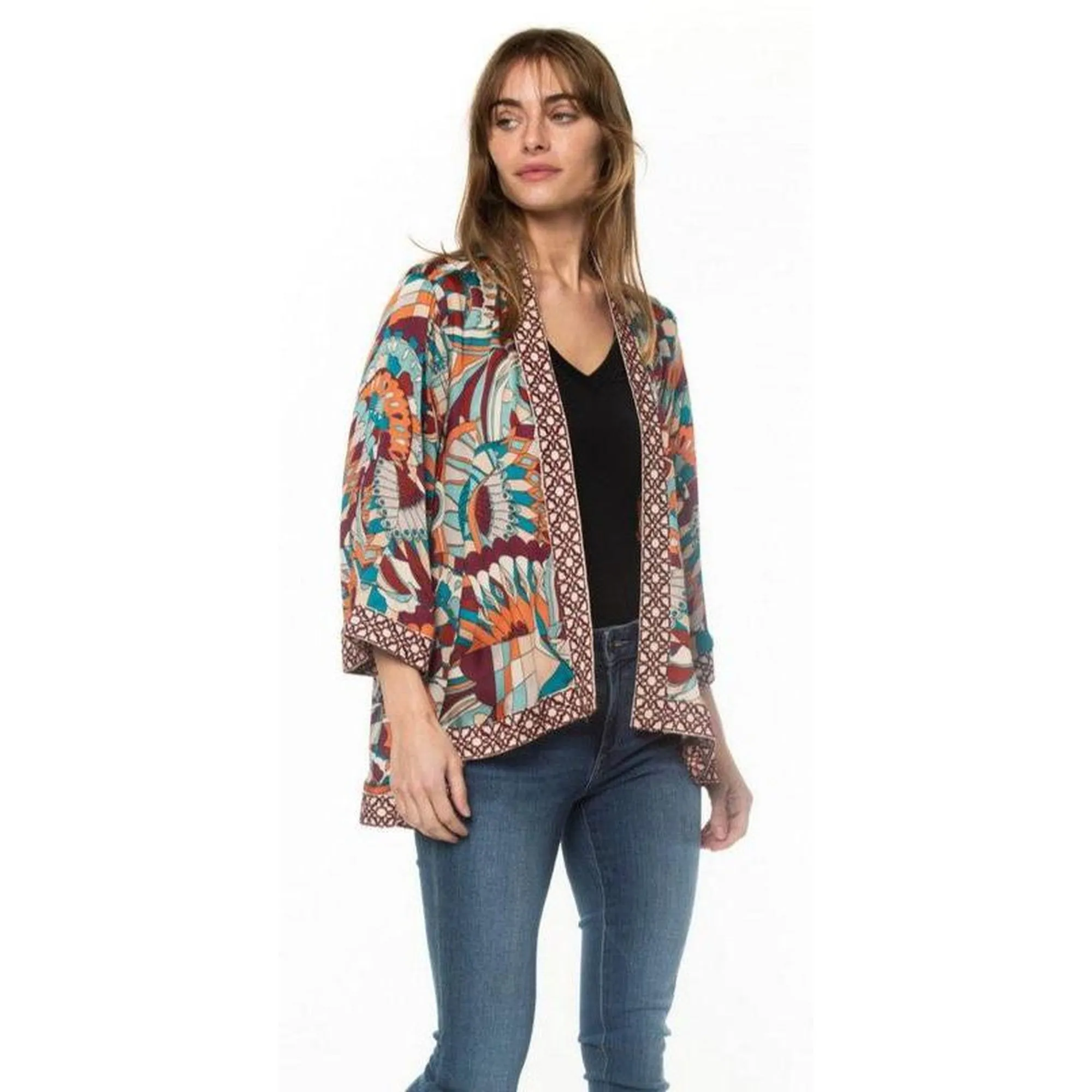 Karma Merlot Kimono