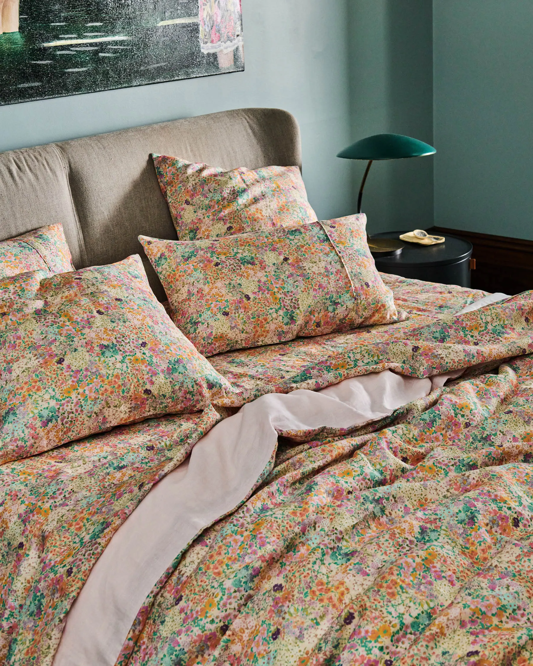 Kip & Co Little Bit Ditsy Linen Quilt Cover