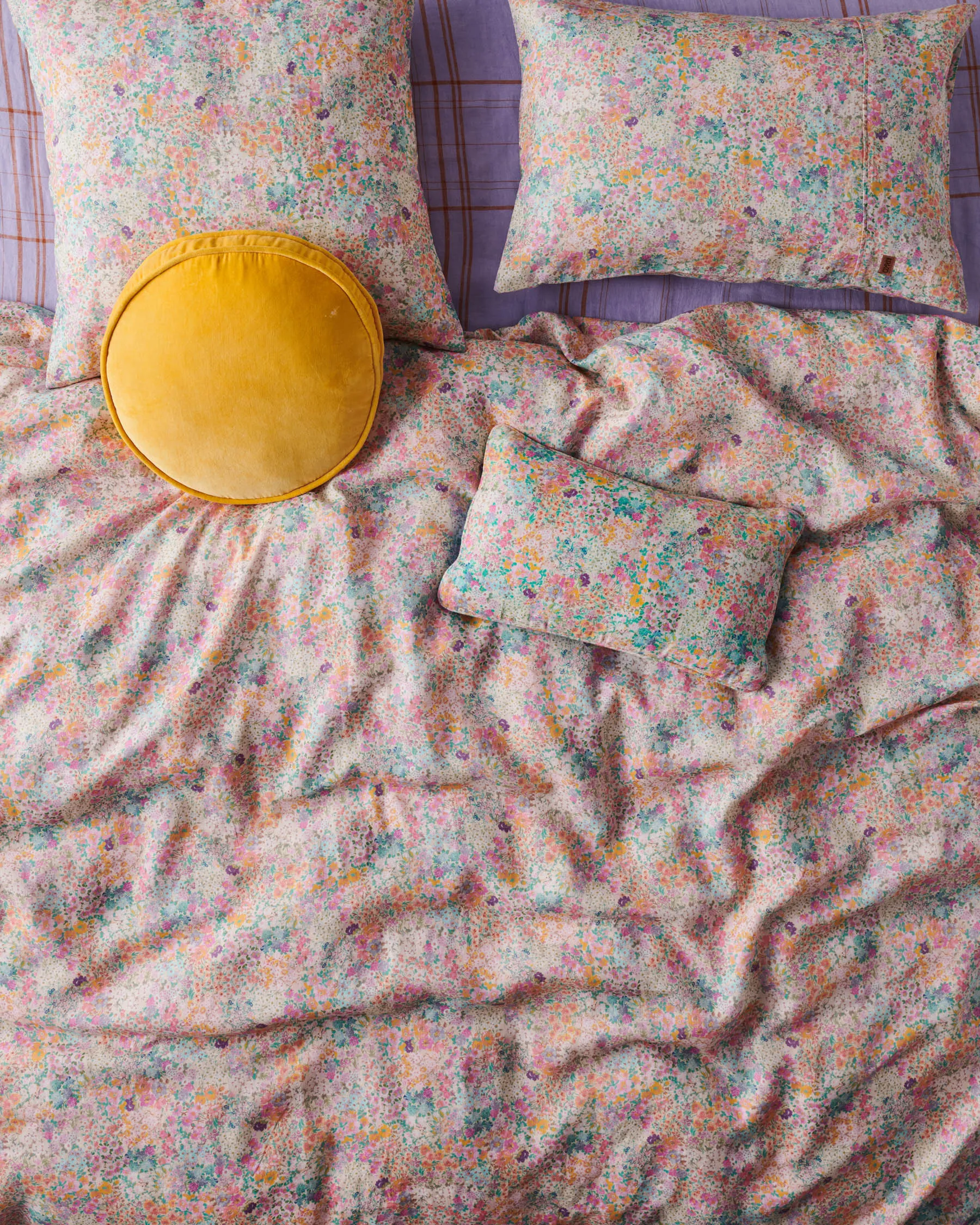 Kip & Co Little Bit Ditsy Linen Quilt Cover