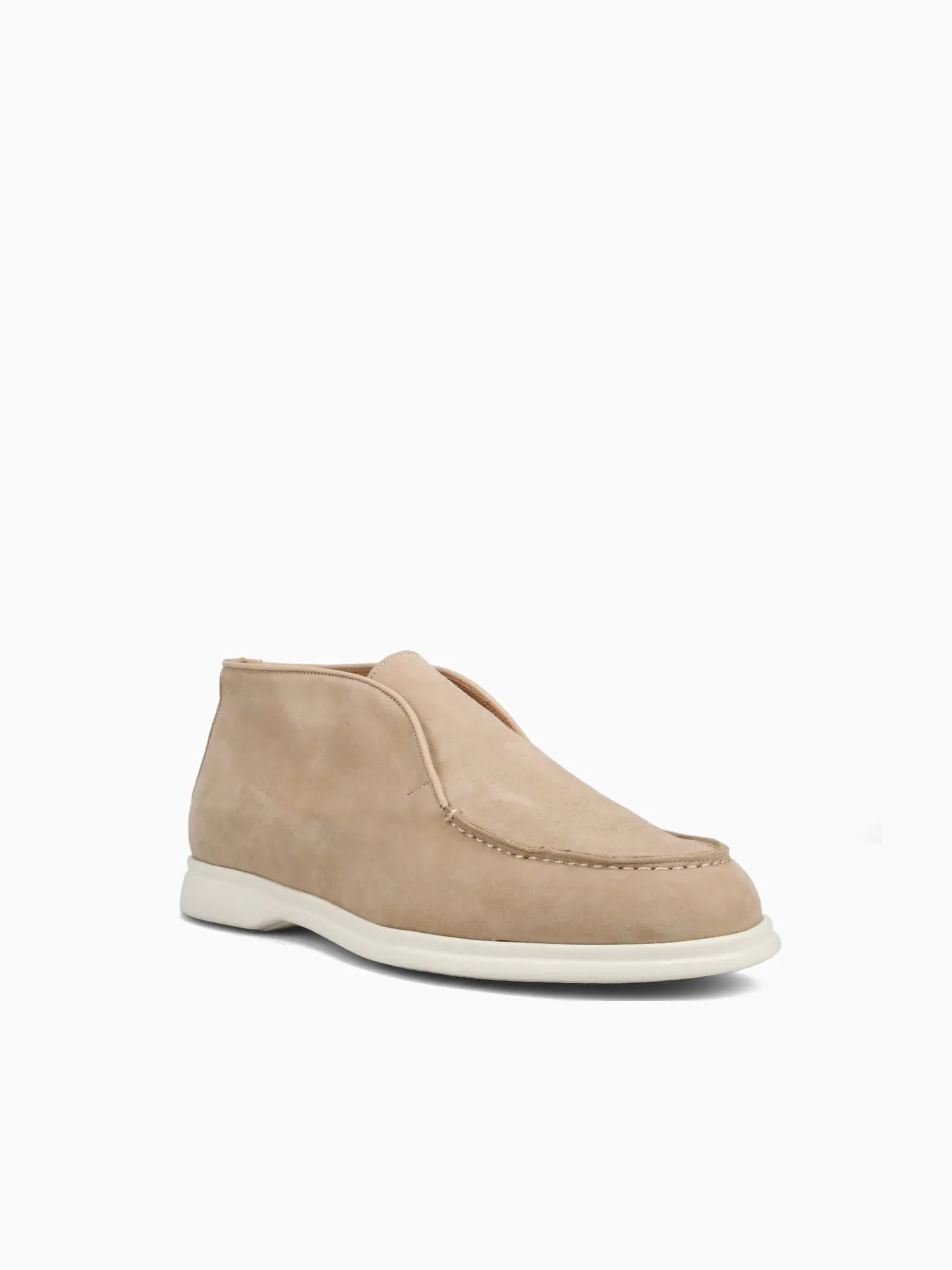 Leo Taupe Suede