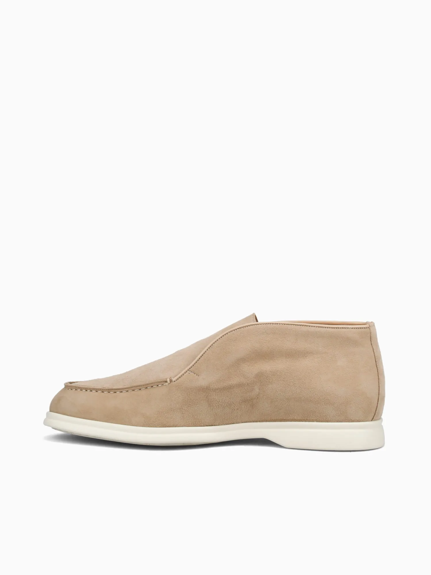 Leo Taupe Suede