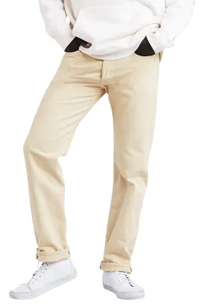 Levi's Men's 501 Original Shrink-to-Fit Jeans Lemon Bomb - Garment Dye