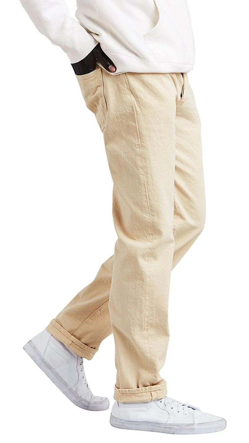 Levi's Men's 501 Original Shrink-to-Fit Jeans Lemon Bomb - Garment Dye