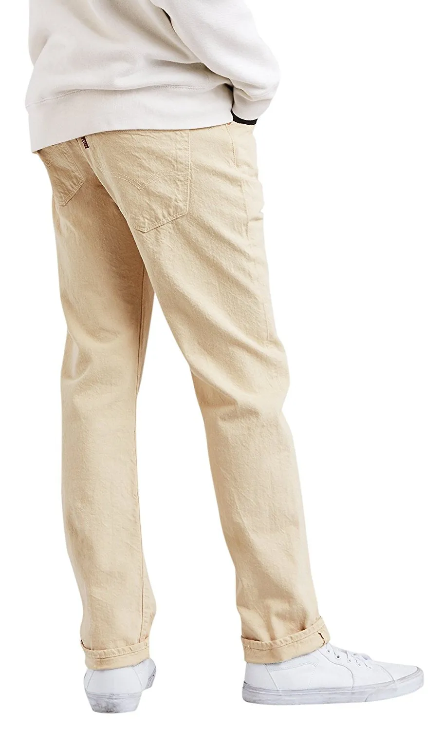 Levi's Men's 501 Original Shrink-to-Fit Jeans Lemon Bomb - Garment Dye