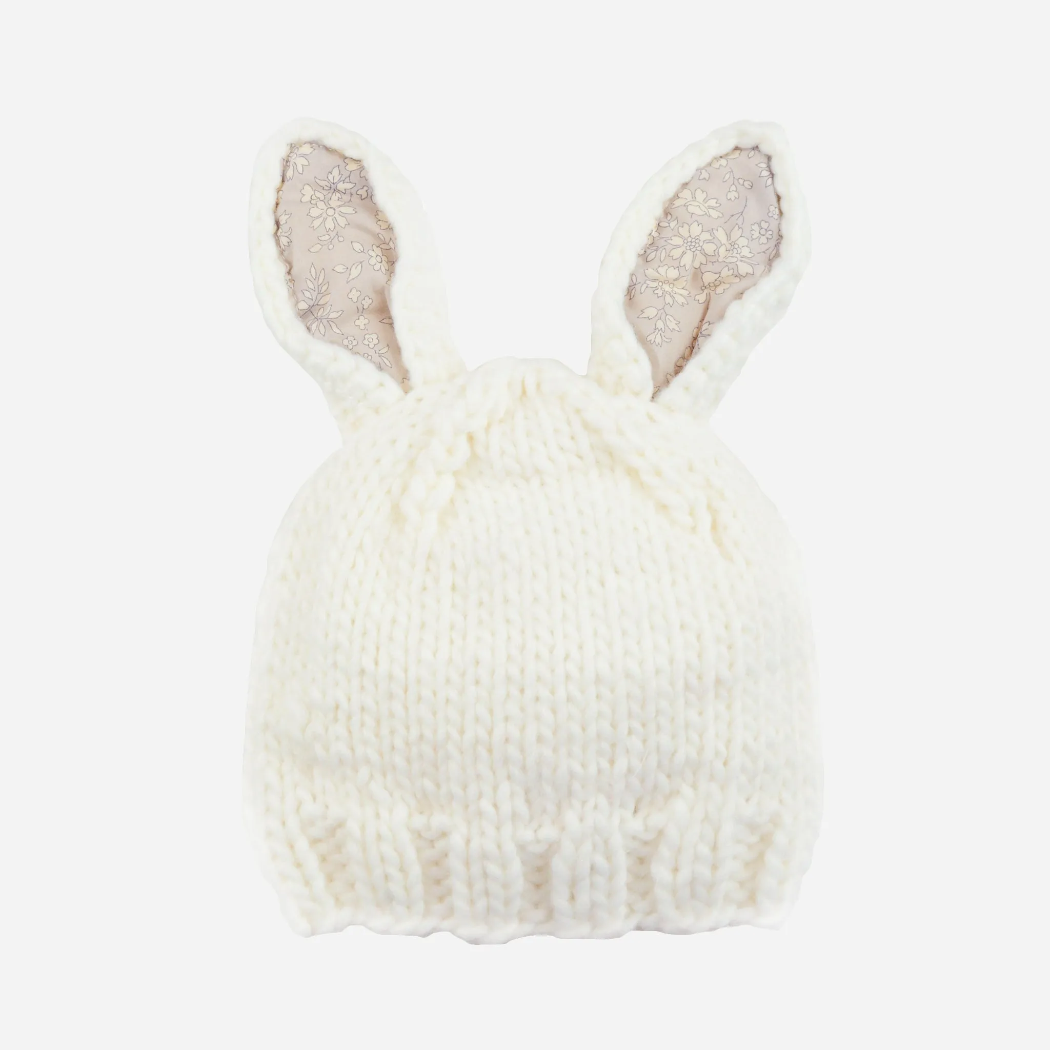 Liberty Bunny Hand-Knit Hat, Capel